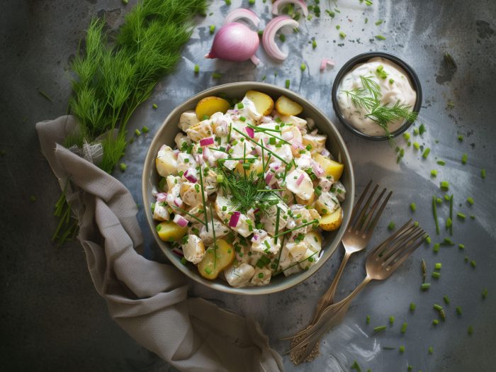 Kartoffelsalat mit Mayo